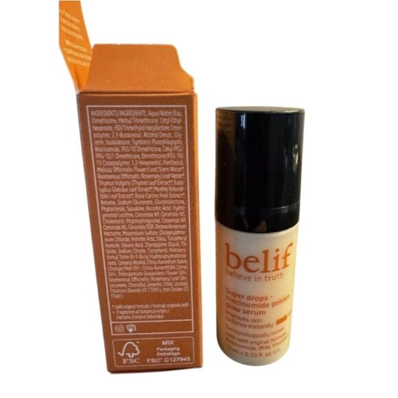 Belif Super Drops Niacinamide Golden Glow Serum 0.33oz/10mL - Picture 3 of 6